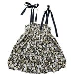 En Saison Black and White Ditsy Floral Dress Size Medium Photo 1