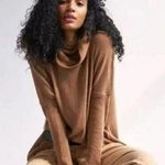 Free People Juicy Long Sleeve Thermal Top in Date Night size S NWT MSRP $88 Photo 0