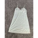 vintage vanity fair cream lace trim slip lingerie nightgown dress size 40 White Size L Photo 2