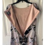Vince Camuto Women’s Size 4 Jacquard Sheath Dress in Pink Gold Style Photo 8