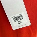 Lucky Brand Deep Rust Orange Loose Fit Ruched Cap Sleeve Rayon Top XS NWT Photo 6