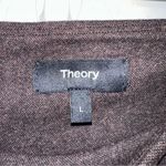 Theory NWT  Yoke Dillon Knit Leggings in Brown - size large Photo 5