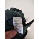 Ella Rafaella Pleated Wide Leg Pants Emerald Green Size 6 TJ962 Silk Like Photo 6