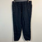 Athleta Black Cabo Linen Joggers Women’s 4 Photo 1
