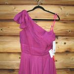 Mac Duggal 67476 Womens PLEATED ONE SHOULDER CHIFFON GOWN Photo 7