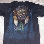 Cat T shirt Gray Photo 1