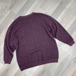 American Eagle Outfitters Ahh Mazingly Soft Leopard Print Sweatshirt Purple XS Photo 7