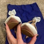 Aquazzura bow tie crystal pump 85 White Size 8 Photo 12