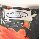 Weathervane Small Y2K Black Floral Lace Trim Cami Tank Lingerie Top Photo 2