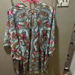 Umgee  Multicolor Patterned Kimono swimsuit coverup Photo 3