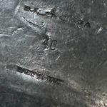 Balenciaga  Womens Boots‎ 40 Black Leather Buckle Ankle Chelsea Slouch Photo 4