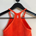 FREE PEOPLE Movement Happiness Runs Long Crop Tank in Orange Size X Photo 6