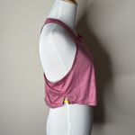 Nike  Pink Metallic Cropped Training Tank Photo 5