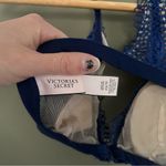 Victoria's Secret Victoria’s Secret blue lace body by Victoria front clasp bra size XS Photo 1