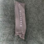 Everlane Short Sleeve Fuzzy Knit Sweater Tee Light Green Size XS Alpaca Luxury Photo 5