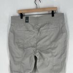 Torrid Crop Pull-On Skinny Stretch Poplin Mid-Rise Pant Gray Harbor Mist Size 1X Photo 6