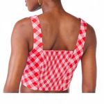Gingham Crop Top | Size M (8β10) πβ€οΈ Pink Size M Photo 1