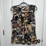 Dress Barn Women's Plus Size 1X Blouse Sleeveless Drape/Cowl Neck Top Photo 1