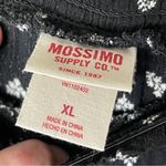 MOSSIMO SUPPLY CO Ditsy Floral Black & White Rayon Wide Leg Pants, XL Photo 8