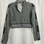 True Religion  Cropped Full Zip Sweatshirt Size Small Photo 0