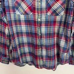 American Eagle  Vintage Boyfriend Plaid Women's Shirt Size Small Photo 3