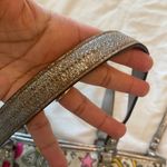 Coach #F15712 Poppy Butterfly Graffiti Pink and Silver Shoulder Bag Authentic Photo 4