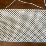 Unique Vintage Vintage GC Brand White Metal Mesh Convertible Clutch Photo 1