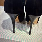 Jimmy Choo  Lindsey 100 Black suede Heeled Boots worn once excellent condition Photo 4