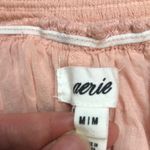 Aerie Women’s Pink Crochet Lace Elasticized Waist Tiered Mini Skirt Photo 4