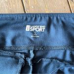 Lands End Sport Athletic Pants Black Size L Photo 5