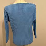 Faded Glory 90s  Carolina Blue Comfy Sweater Size L Photo 3