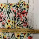 Tommy Hilfiger Floral Sleeveless Fit & Flare Dress Size 16 Pink Yellow Green Photo 7