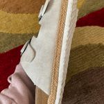 Women’s Slip On Sandals Adjustable Cork Stone Color Women’s US 8 Runs Wide Tan Photo 3