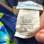 Catalina  Cobalt Blue Floral Swimsuit Bottom Photo 3