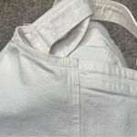 Madewell  Denim Button Front Square Neck Mini Dress in Tile White 0 NF931 Jean Photo 11