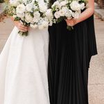 Selfie Leslie  Laxmi Accordion Pleat Maxi Dress Black Photo 2