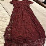 MikaRose burgundy dress Photo 0