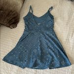 JoyLab Target Athletic Blue boho western Bandana Print romper mini skort S Photo 6