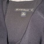 Black Halo NEW  Jackie O Belted Romper Dressy Jumpsuit black size 10 Photo 5