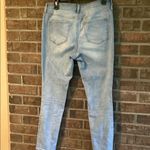 Old Navy - Blue Skinny Distressed Rockstar Jeans Photo 2