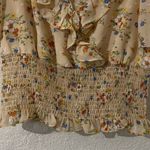 ASTR The Label Top Women's Size Small Cream Yellow V-Neck Pullover Boho Blouse Photo 6