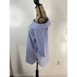 Motherhood Maternity  3/4 Sleeve Cold Shoulder Button Front Blouse Size Small Top Photo 5