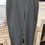 White House | Black Market The Relaxed Ankle Pin Striped Paperbag Dress Pant Size Photo 0