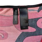 Bisou Bisou Red floral babydoll sleeveless top bohemian Y2K boho chic hippie eclectic 90s Photo 4