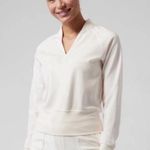 Athleta  Eastbound Sweatshirt Magnolia Soft White - Size XS Photo 1
