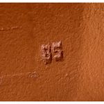 LOVELY DENIM Crow Brown Leather Belt Brass Buckle Size Small 1.5" Thick Photo 5