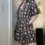 NICHOLAS Salma Dress in Casablanca Tile‎ Print Multi Size 10 Black Photo 4