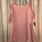 The Impeccable Pig NWT  Dark Rose Cold Shoulder Top Photo 1