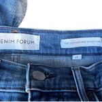 Denim Forum The Lola High Rise Skinny Crop Denim Blue Size 26 Photo 9