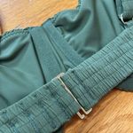 Abercrombie & Fitch NWT Olive Green Gauze Ribbed Curve Love Bikini Top Photo 4
